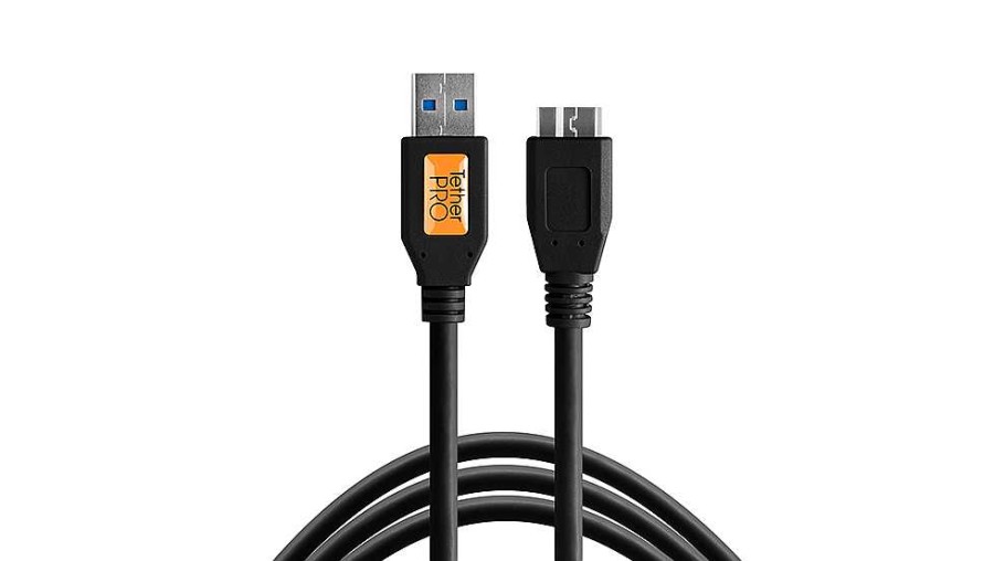 Tether Tools Tether Tools Tetherpro Usb 3.0 To Micro-B 4.6M Black Cable | Tethering And Data Cables