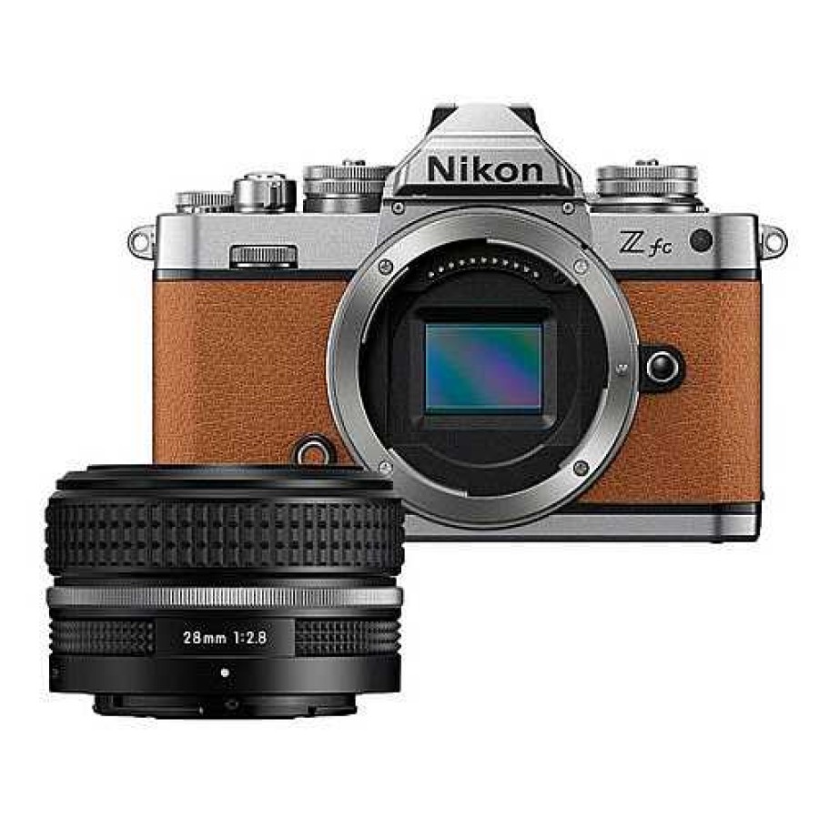 Nikon Nikon Z Fc Brown + Z 28Mm F2.8 (Se) Kit | Nikon Z