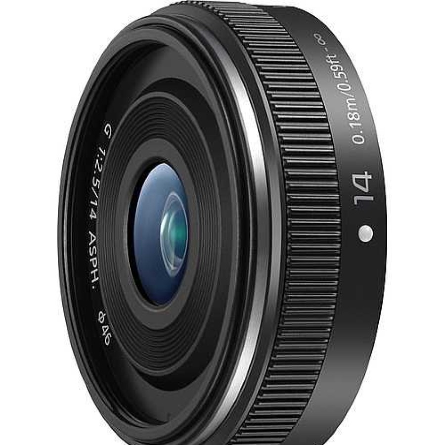 Panasonic Panasonic 14Mm F2.5 Mkii Black Micro 4/3 Lens | Panasonic G Micro 4/3 Lenses