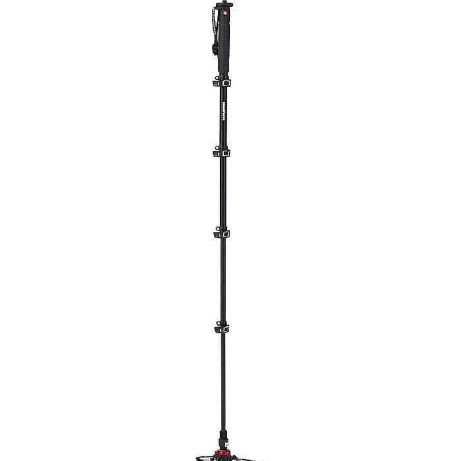 Manfrotto Manfrotto Xpro Video Monopod 5 Section With Feet | Monopods