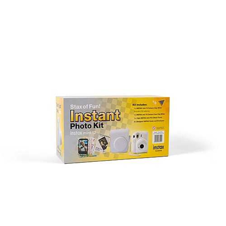 FujiFilm Fujifilm Instax Mini 12 Clay White Photo Kit | Fujifilm Instax