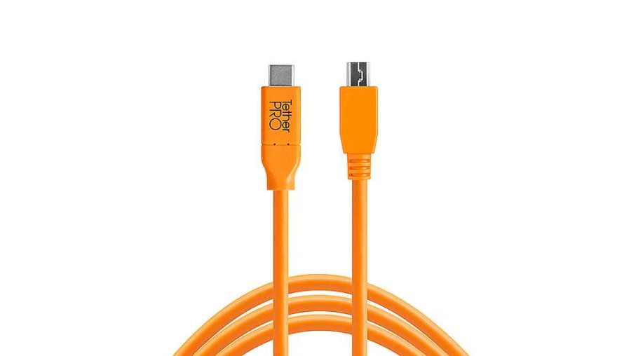 Tether Tools Tether Tools Tetherpro Usb-C To Micro-B Right Angle Cable | Tethering And Data Cables