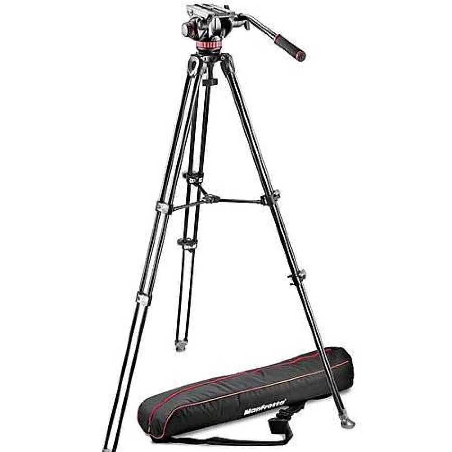 Manfrotto Manfrotto Mvk502 Am Twin Leg Tripod + Mvh502Ah Head Kit | Tripods