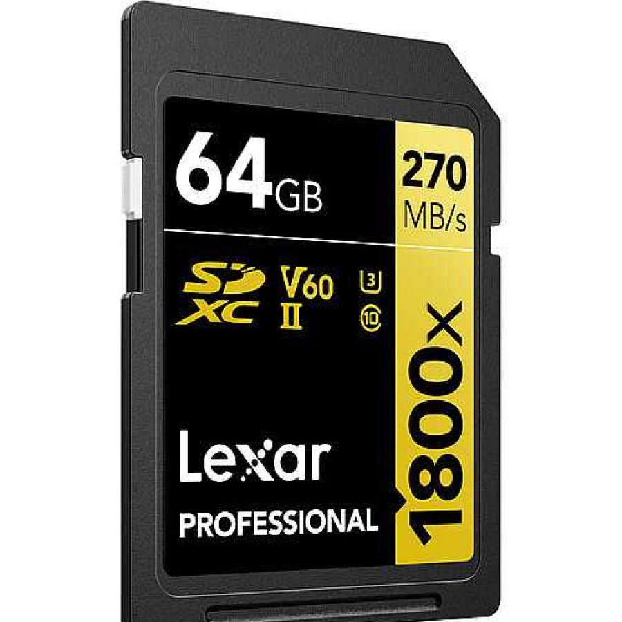 Lexar Lexar 64Gb Sdxc 270Mb/S Uhs-Ii Sd Memory Card | Sd Cards